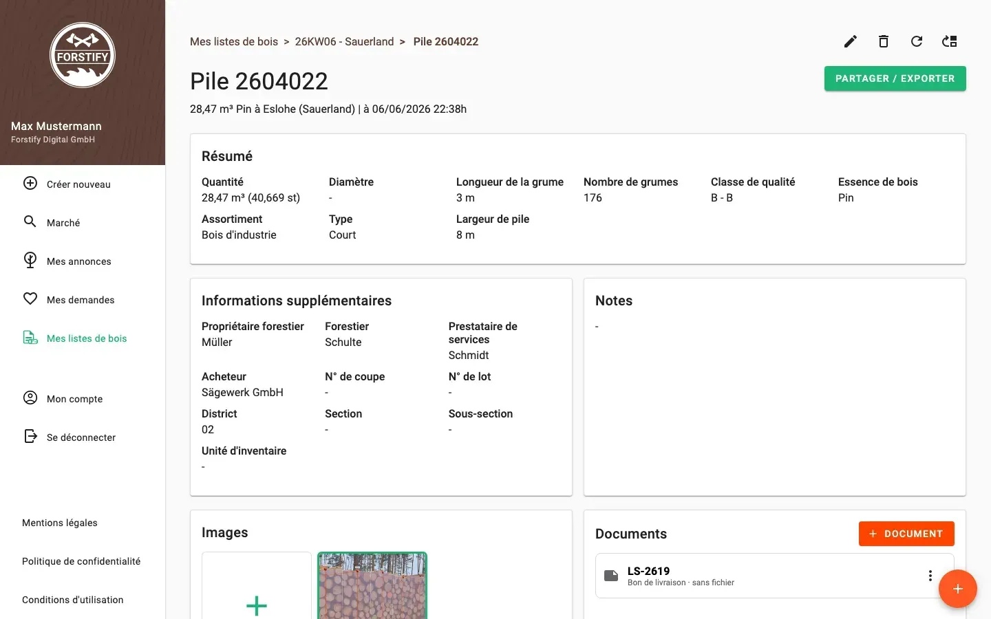 Delivery status on laptop, tablet and phone – in sync on every device