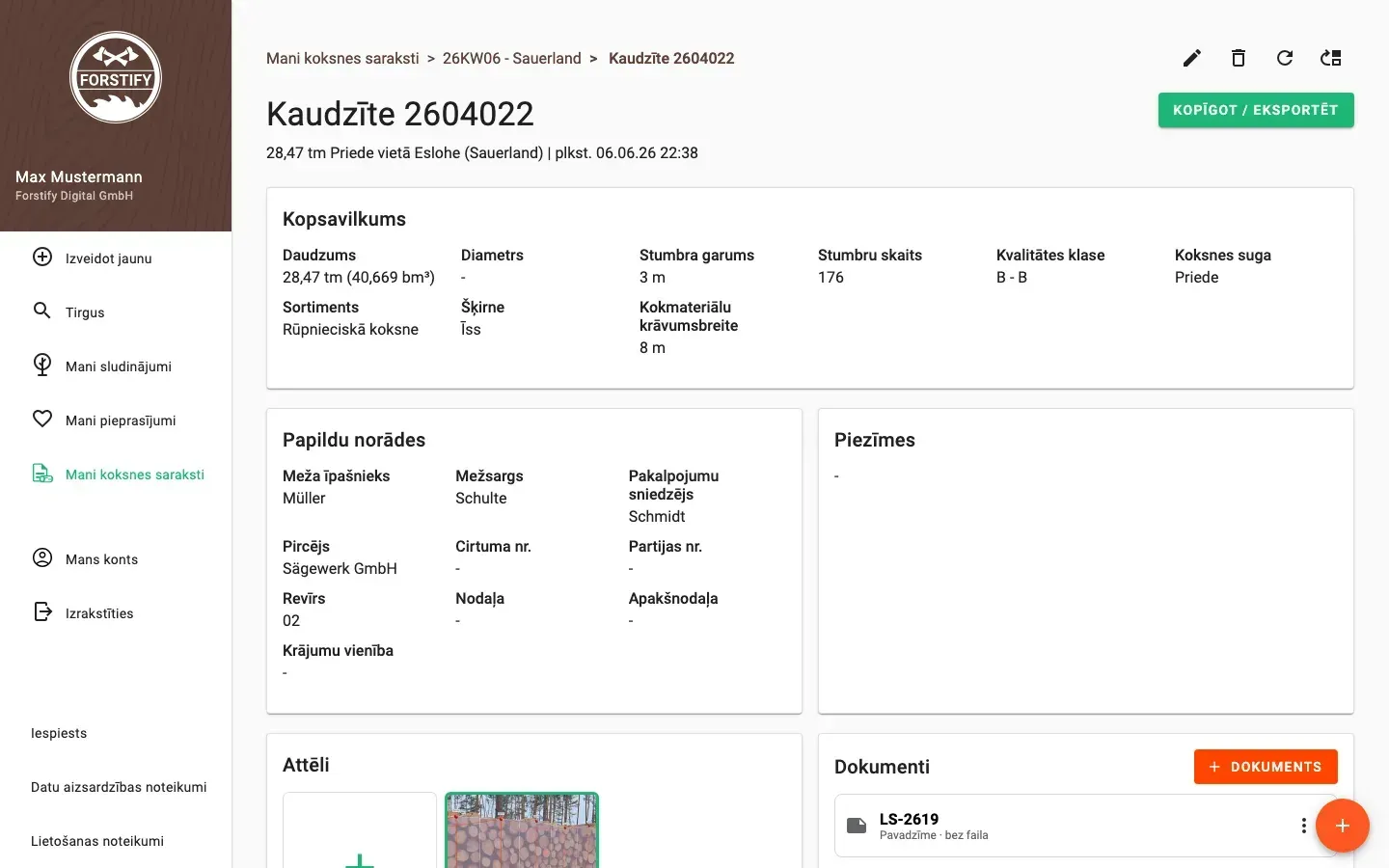 Delivery status on laptop, tablet and phone – in sync on every device