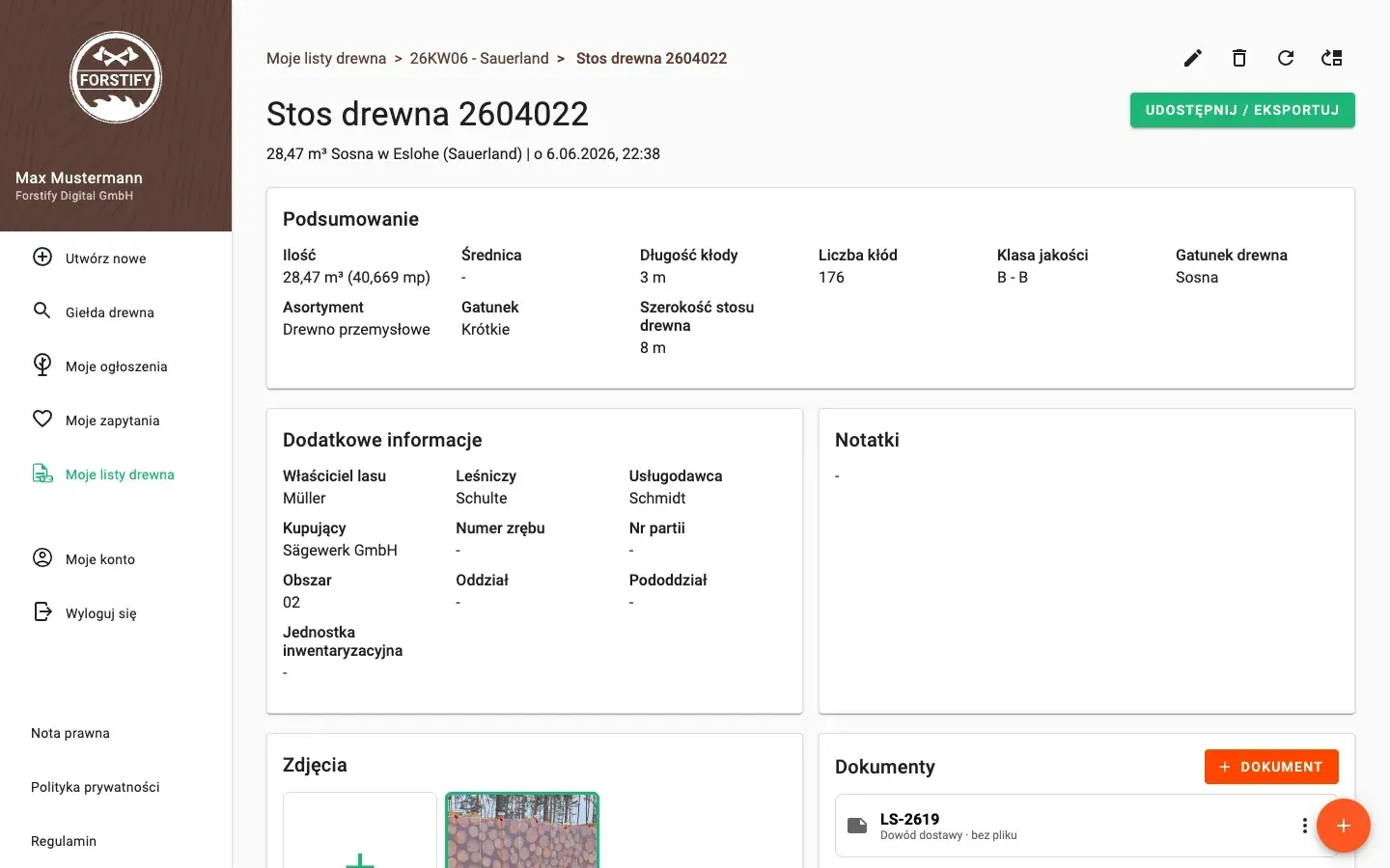 Delivery status on laptop, tablet and phone – in sync on every device