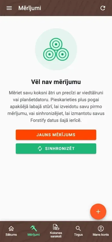 Vadīts tukšs Mērījumu pārskata stāvoklis ar ievadpalīdzību