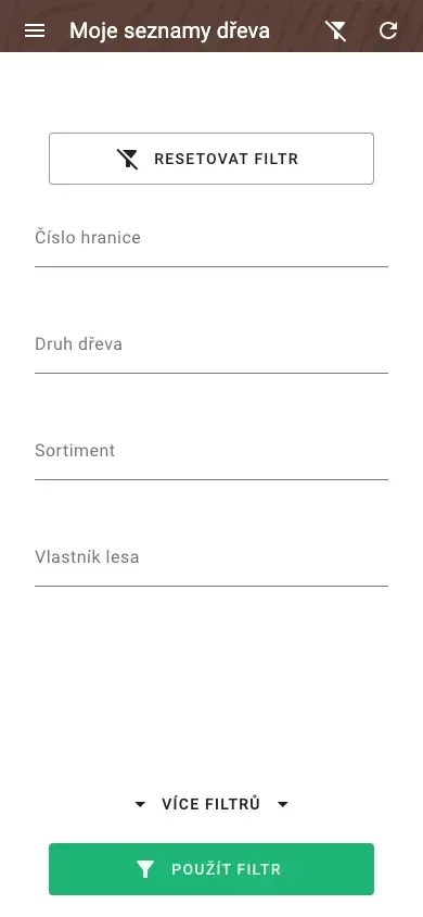 Rozšířené filtry pro měření