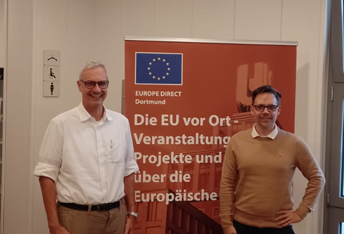WoodQAI beim Europe Direct Dortmund: EU-Förderung vor Ort